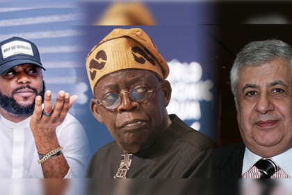 Seyi, Tinubu and Ronald Chagoury Jr.