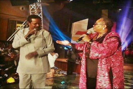 Sunny Ade and Onyeka Onwenu