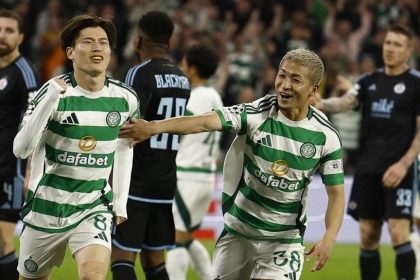 Rampant Celtic start Champions League with five-goal win over Slovan