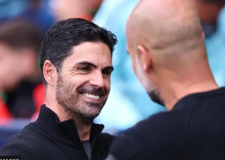 Arteta and Guardiola