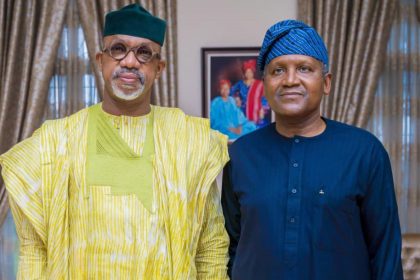 Dapo Abiodun and Aliko Dangote