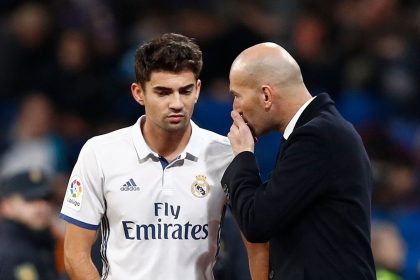 Enzo Zidane and father, Zinedine Zidane