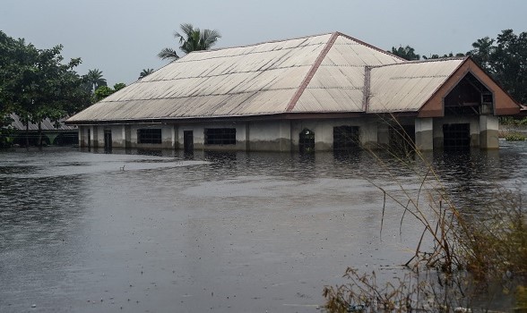 Flood scene