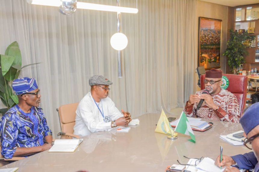 Gov. Abiodun with Ogun labour leaders