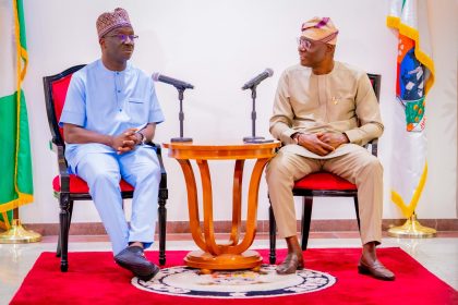 Monday Okpebholo and Babajide Sanwo-Olu