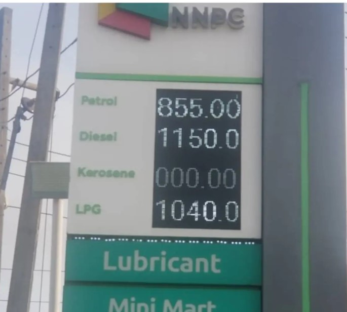 NNPC pump price