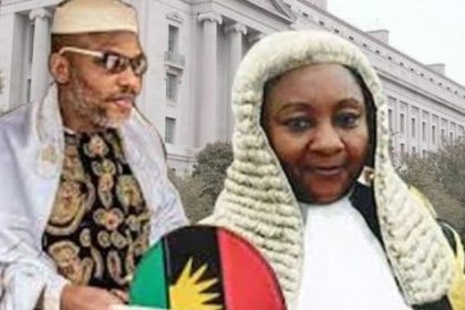 Nnamdi Kanu and Justice Binta Nyako