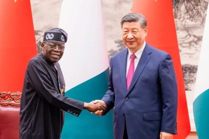 Presidents Tinubu and Xi Jinping,