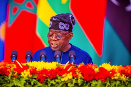 President Tinubu speaking at the 2024 Summit of FOCAC