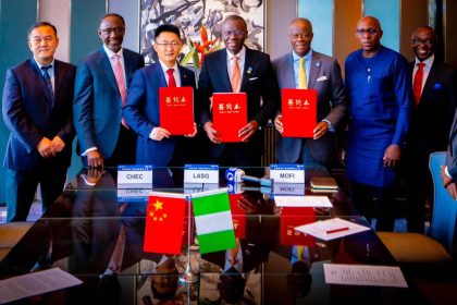 Sanwo-Olu, Wale Edun and Chinese investors