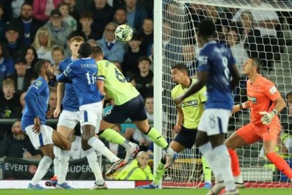 Abdoulaye Doucoure scored his first goal of the season for Everton