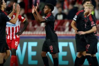 Benfica beat Red Star Belgrade in Champions League