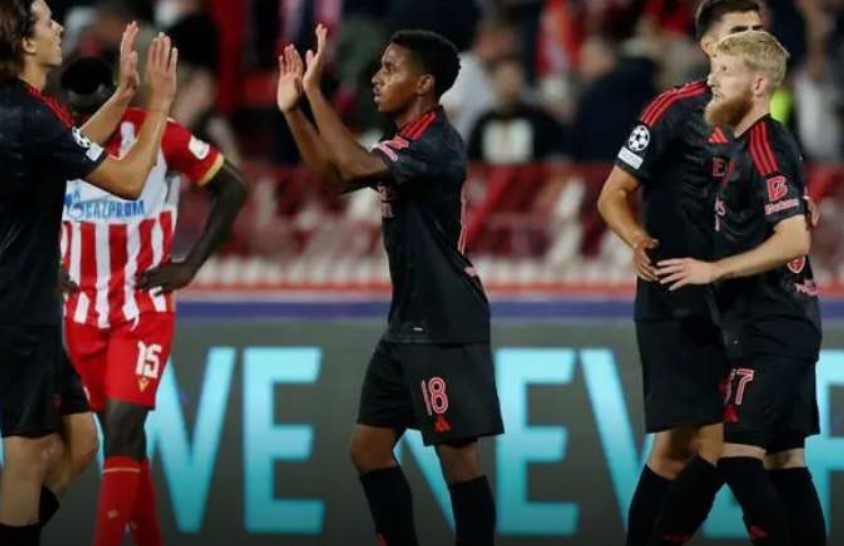 Benfica beat Red Star Belgrade in Champions League