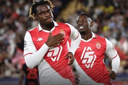 Ilenikhena, 18, scores as Monaco beat 10-man Barcelona