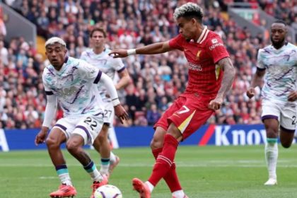 Luis Diaz now has five Premier League goals this season