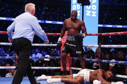 Anthony Joshua lost to Daniel Dubois