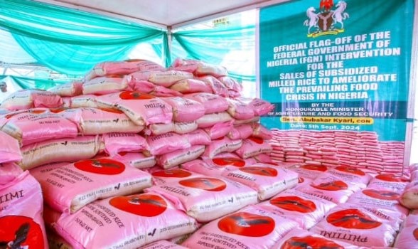 Subsidized rice for civil servants