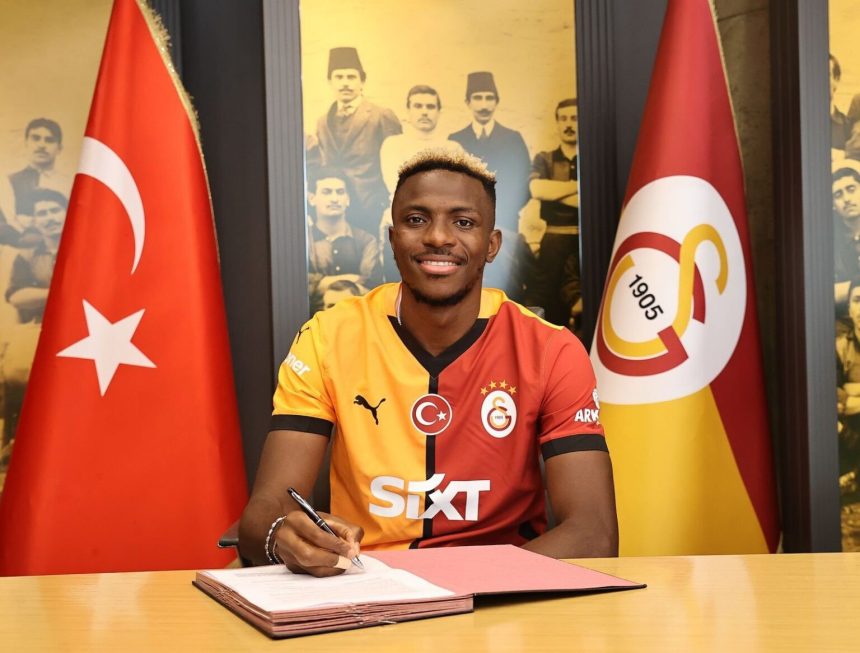 Victor Osimhen signs for Galatasary