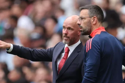 Erik ten Hag and Ruud van Nistelrooy