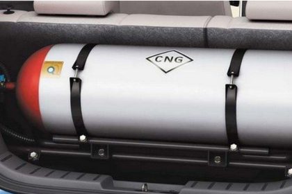 CNG-powered vehicle