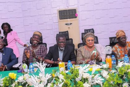 Cross view of dignitaries at the 7th International Conference and Exhibition of the School of Science, Yaba College of Technology