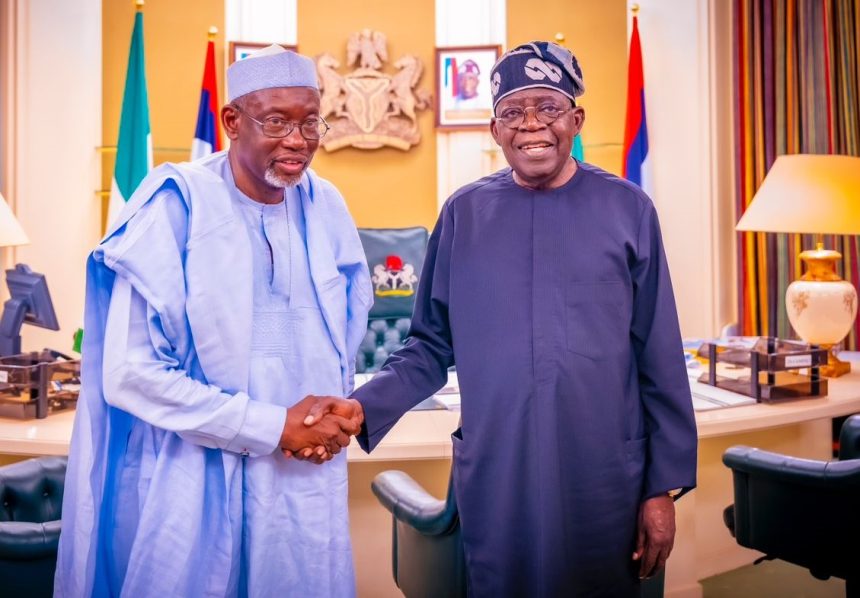 Gov. Umar Namadi with President Tinubu