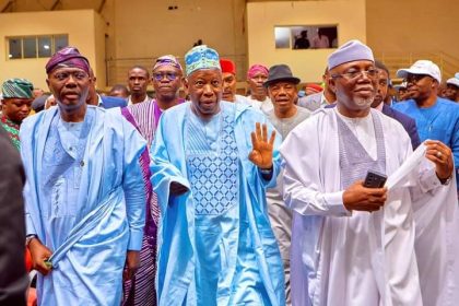 Sanwo-Olu, Ganduje and Aiyedatiwa