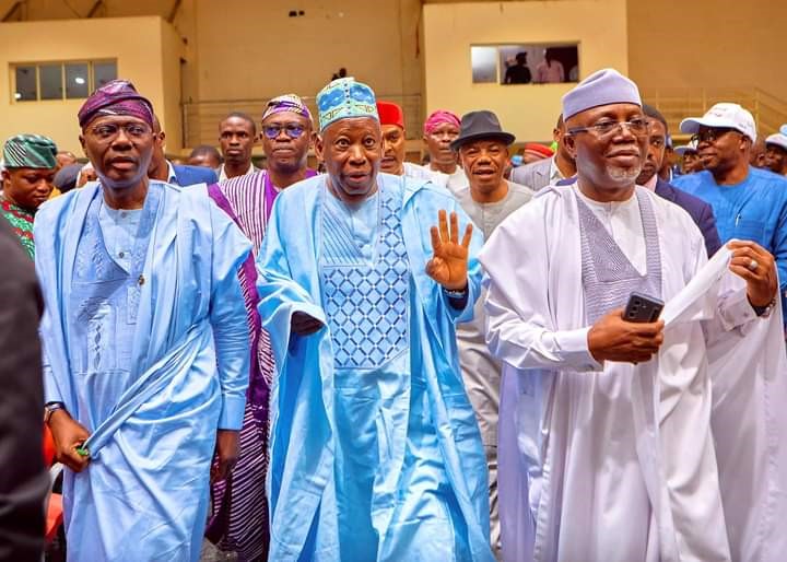 Sanwo-Olu, Ganduje and Aiyedatiwa