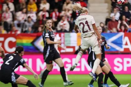 Pernille Harder's hat-trick sinks Arsenal