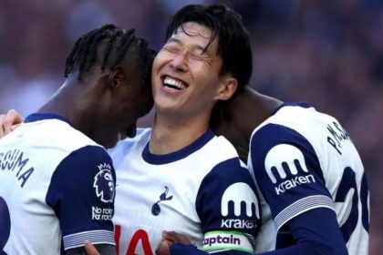 Son Heung-min scored twice as Spurs fought back to beat West Ham on Saturday