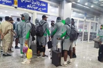 Super Eagles players arrive Nigeria after Libya ordeal