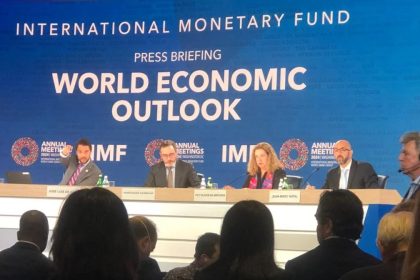 World Economic Outlook briefing by IMF