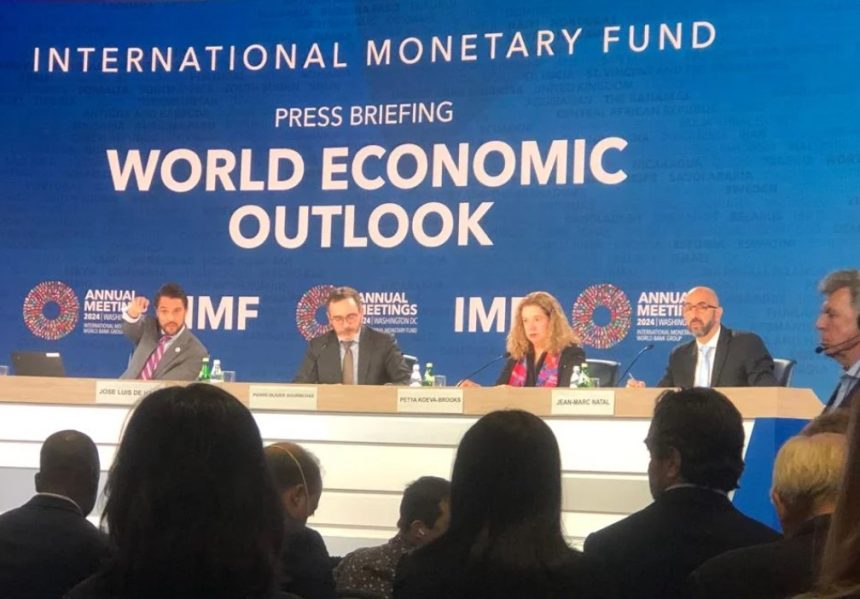 World Economic Outlook briefing by IMF