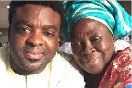 Afolayan with late Omoladun Ayanladun