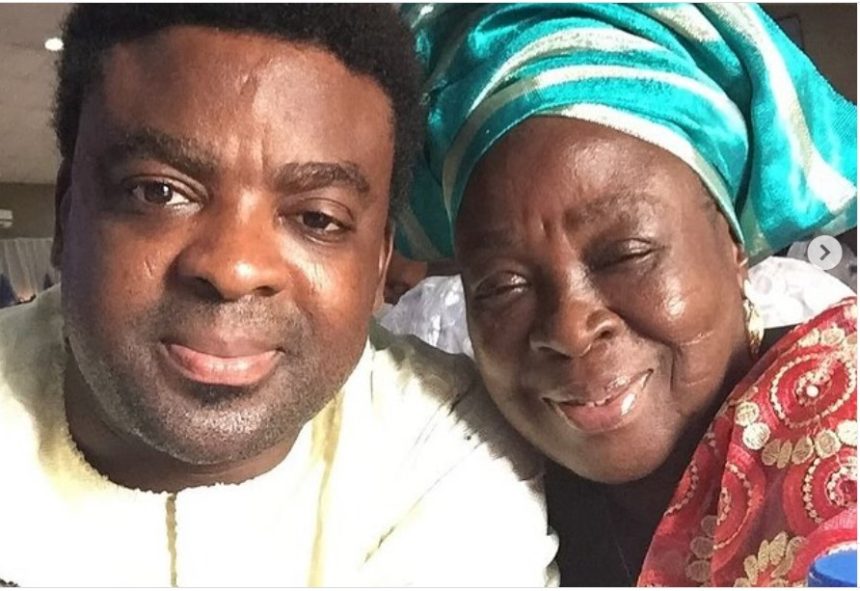 Afolayan with late Omoladun Ayanladun