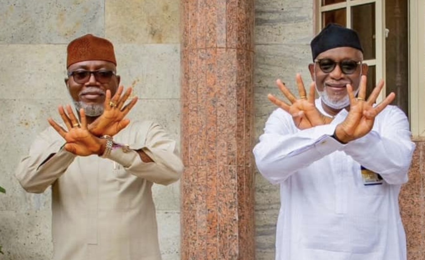 Aiyedatiwa with Akeredolu