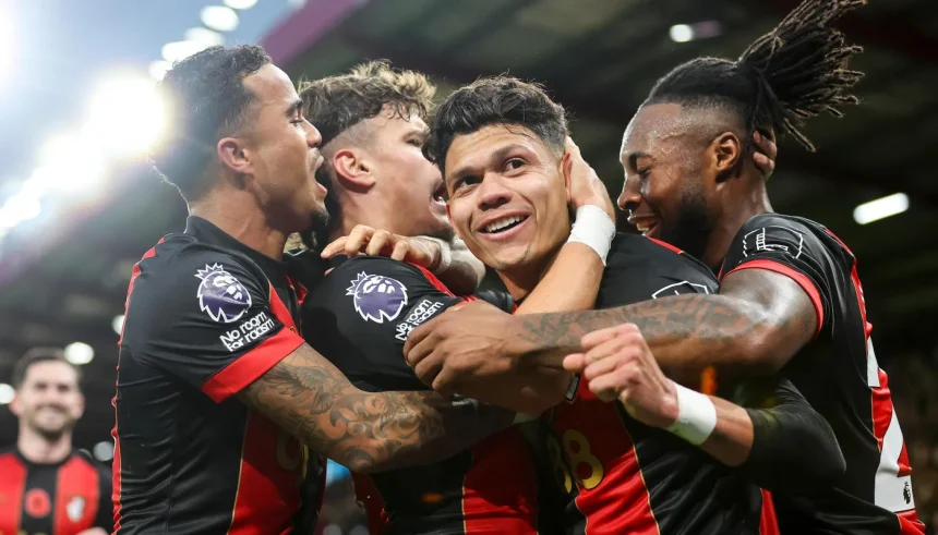 Bournemouth dent Man City's unbeaten run