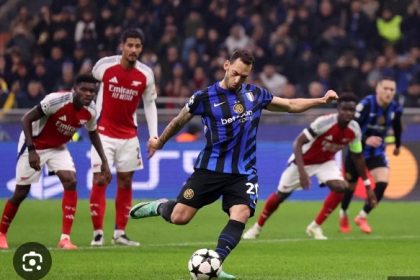 Inter Milan inflict first Champions League defeat on Arsenal