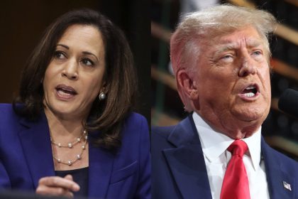 Kamala Harris and Donald Trump