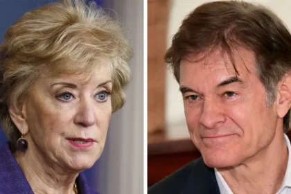 Linda McMahon and Mehmet Oz