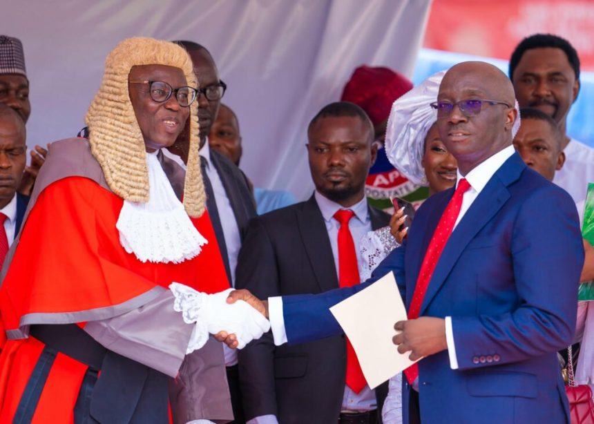 Monday Okpebholo sworn-in as Edo Gov