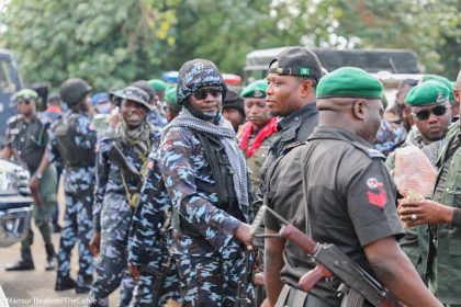 Policemen on national duty