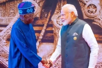 President Tinubu with Narendra Modi