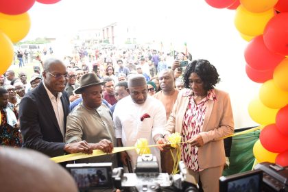 Shell's Igo Weli, NCDMB's Dr. Ama Ikuru Imo State Commissioner, Dr. Chimezie Amadi and FUTO's VC, Prof. Nnenna Oti 