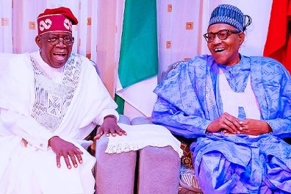 Bola Tinubu and Muhammadu Buhari