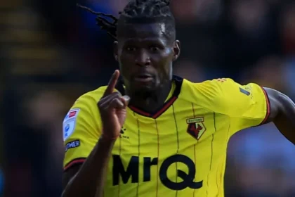 Vakoun Bayo now has five goals in 12 games for Watford