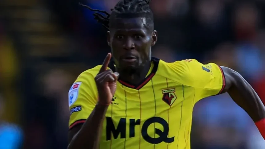 Vakoun Bayo now has five goals in 12 games for Watford