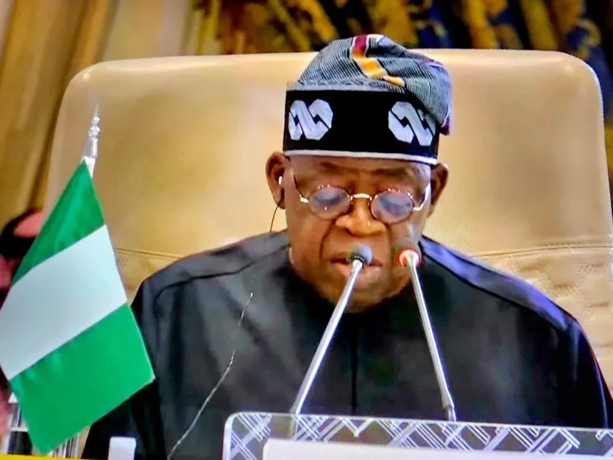 President Tinubu at the Joint Arab-Islamic summit